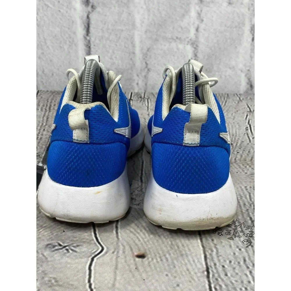 Nike Roshe One 599728 422 Running Training Mesh Sneakers Blue Athletic Size 6.5Y